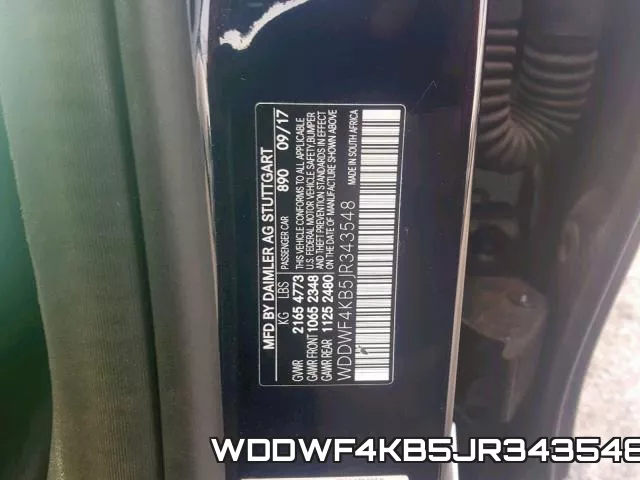 WDDWF4KB5JR343548 фото 2