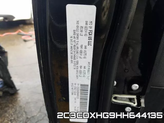 2C3CDXHG9HH644135 фото 2