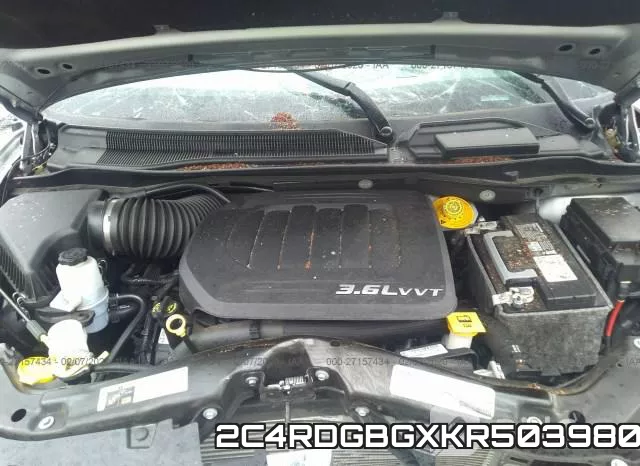 2C4RDGBGXKR503980 фото 2