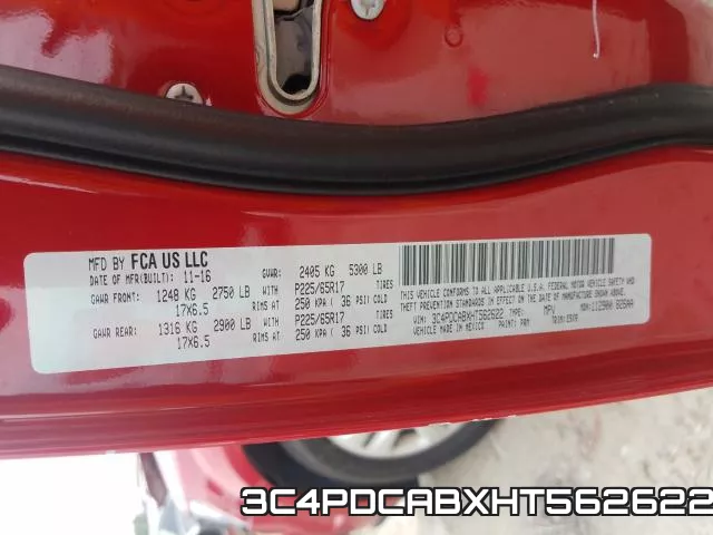 3C4PDCABXHT562622 фото 2