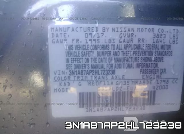 3N1AB7AP2HL723238 фото 7