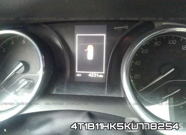 4T1B11HK5KU778254 фото 6