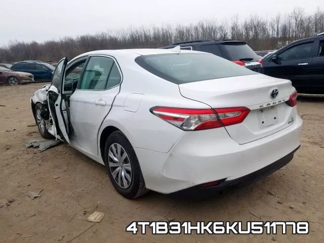 4T1B31HK6KU511778 фото 3
