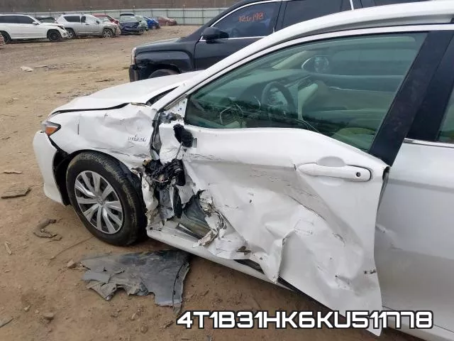 4T1B31HK6KU511778 фото 7