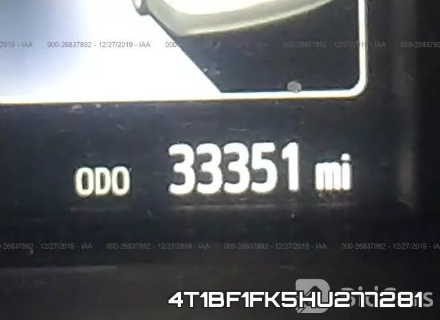 4T1BF1FK5HU277281 фото 6