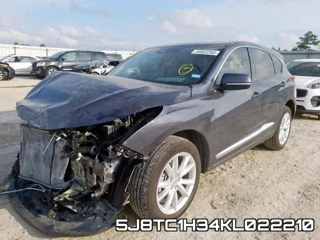 5J8TC1H34KL022210 фото 3