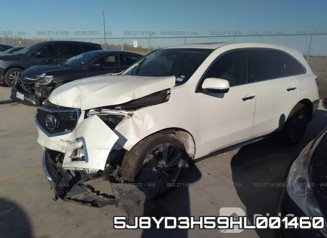 5J8YD3H59HL001460 фото 3