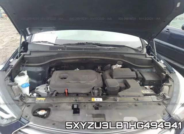 5XYZU3LB7HG494941 фото 2
