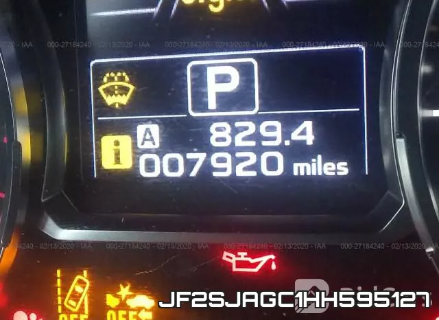 JF2SJAGC1HH595127 фото 6