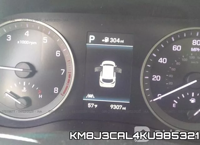 KM8J3CAL4KU985321 фото 4