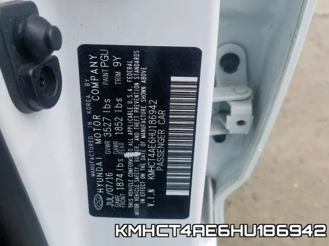 KMHCT4AE6HU186942 фото 2