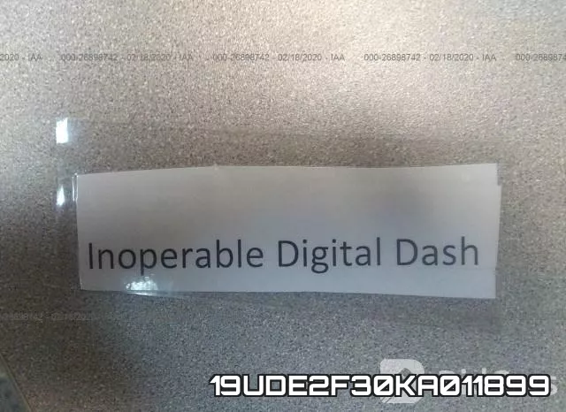 19UDE2F30KA011899 фото 5