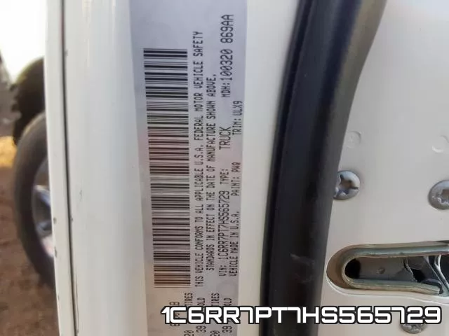 1C6RR7PT7HS565729 фото 2