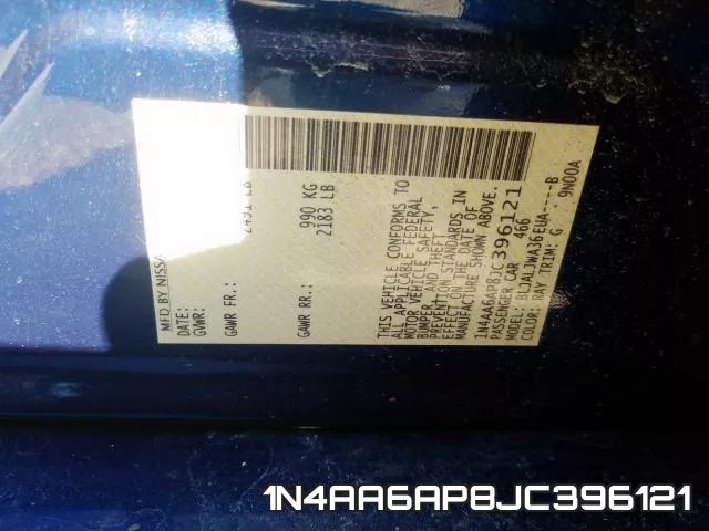 1N4AA6AP8JC396121 фото 2