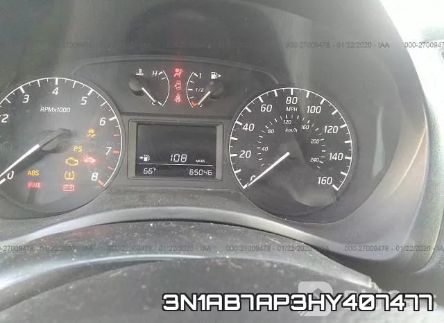 3N1AB7AP3HY407477 фото 6