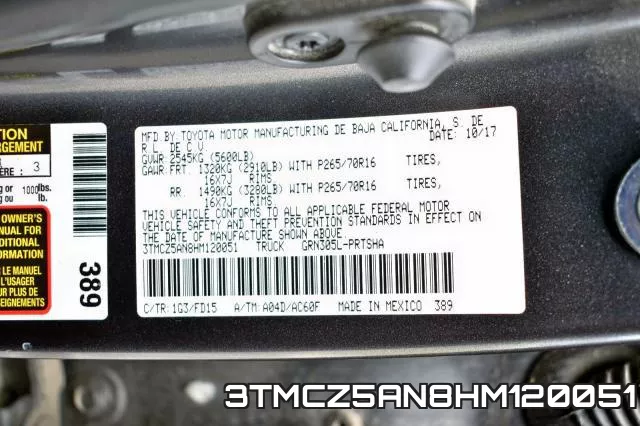 3TMCZ5AN8HM120051 фото 2