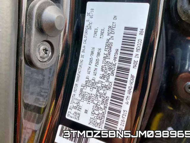 3TMDZ5BN5JM038965 фото 2