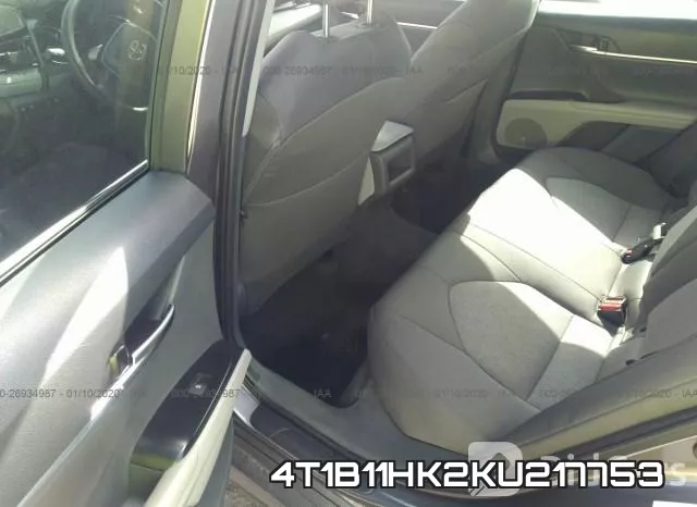 4T1B11HK2KU217753 фото 8
