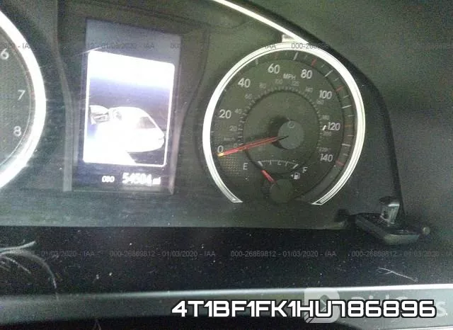 4T1BF1FK1HU786896 фото 7
