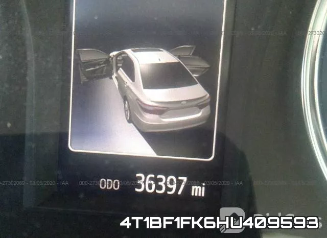 4T1BF1FK6HU409593 фото 7