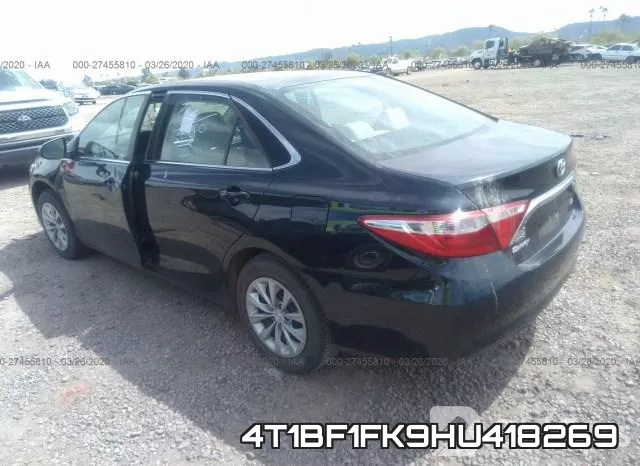 4T1BF1FK9HU418269 фото 2