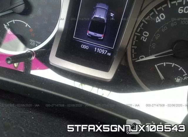 5TFAX5GN7JX108543 фото 6