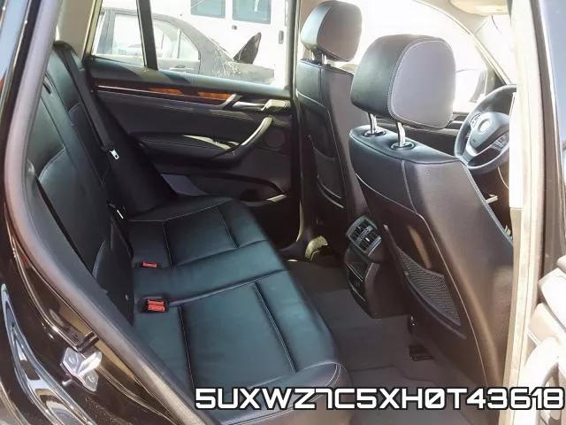 5UXWZ7C5XH0T43618 фото 5