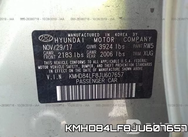 KMHD84LF8JU607657 фото 9
