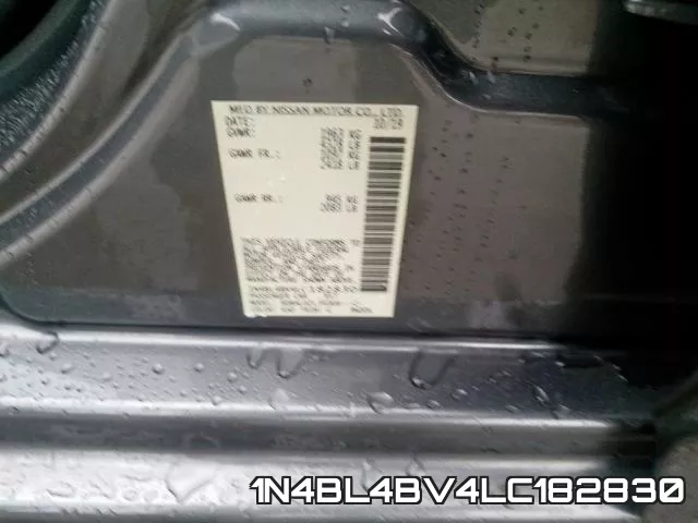 1N4BL4BV4LC182830 фото 2