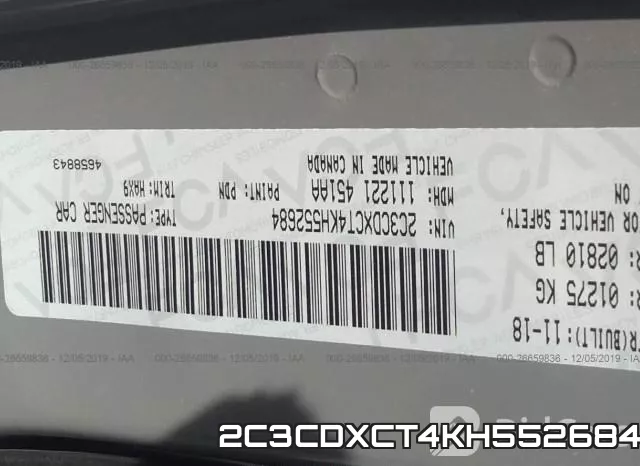 2C3CDXCT4KH552684 фото 8