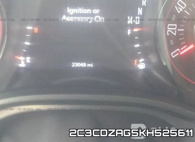 2C3CDZAG5KH525611 фото 7