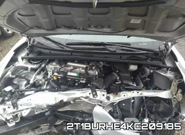 2T1BURHE4KC209185 фото 2