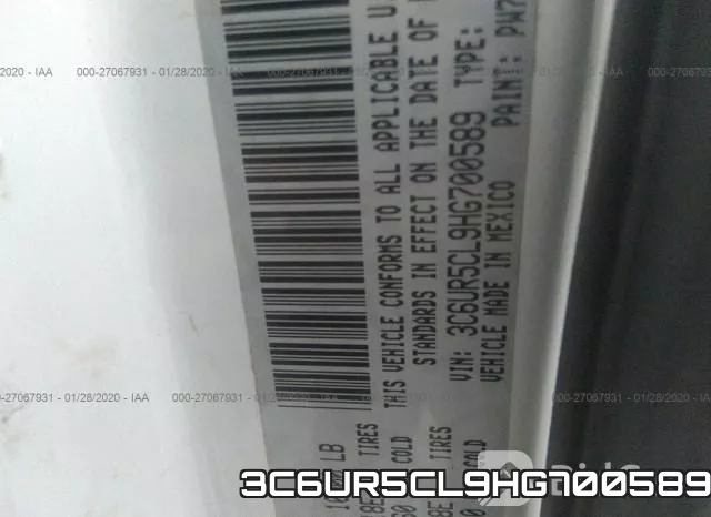 3C6UR5CL9HG700589 фото 7