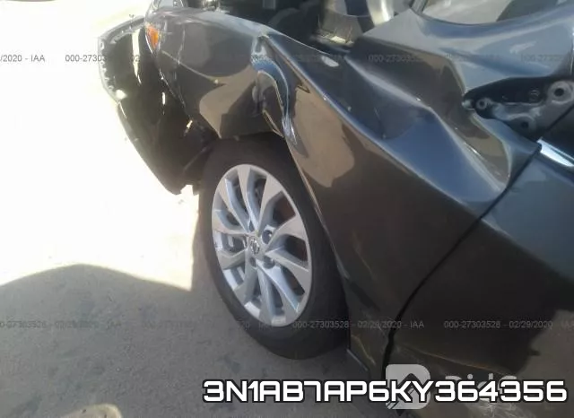 3N1AB7AP6KY364356 фото 7