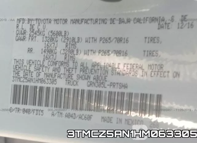 3TMCZ5AN1HM063305 фото 7