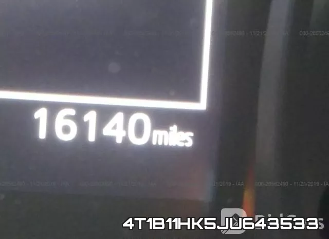4T1B11HK5JU643533 фото 7