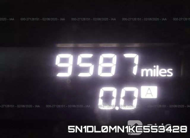 5N1DL0MN1KC553428 фото 8