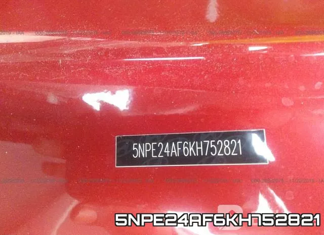 5NPE24AF6KH752821 фото 6