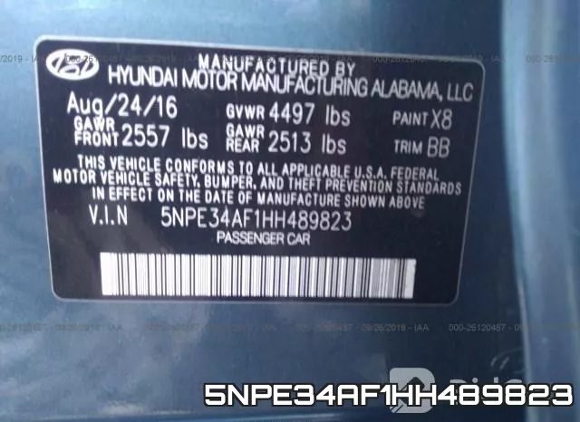 5NPE34AF1HH489823 фото 7