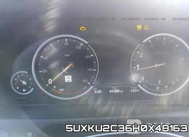 5UXKU2C36H0X48163 фото 8
