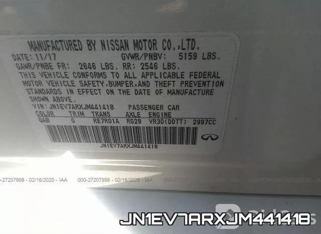 JN1EV7ARXJM441418 фото 6