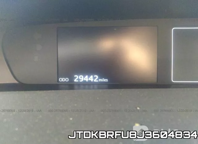 JTDKBRFU8J3604834 фото 5