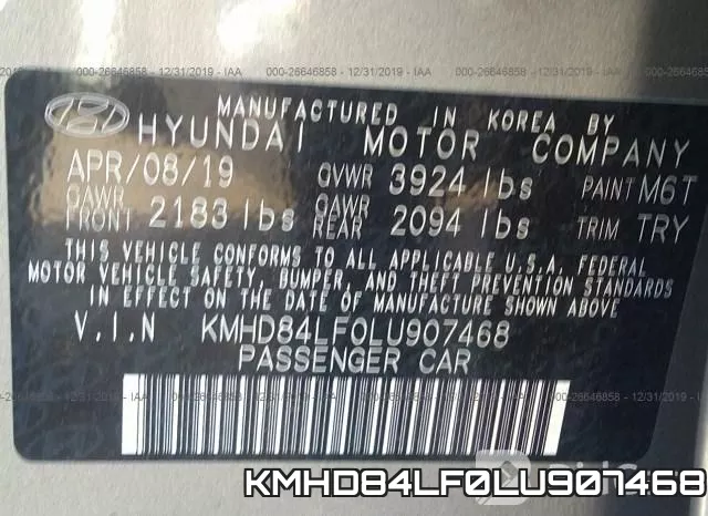 KMHD84LF0LU907468 фото 6