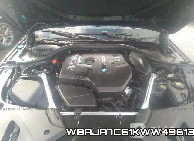 WBAJA7C51KWW49613 фото 2