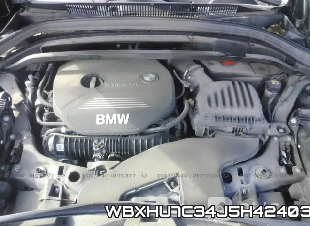 WBXHU7C34J5H42403 фото 2