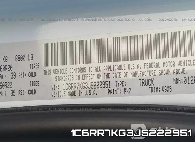 1C6RR7KG3JS222951 фото 7