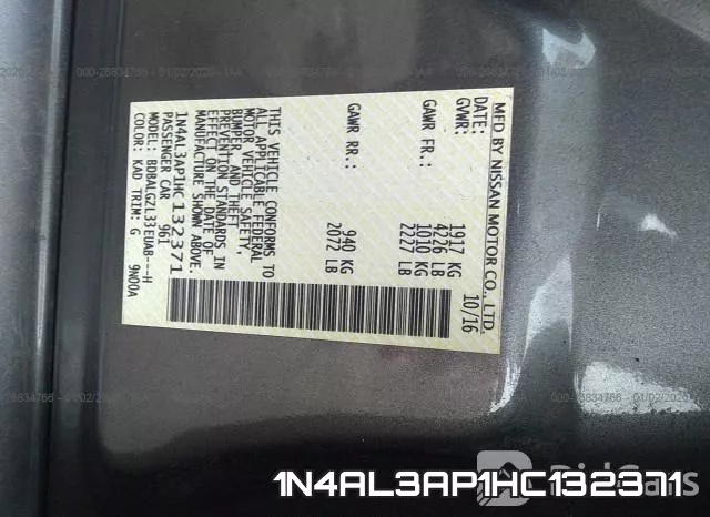1N4AL3AP1HC132371 фото 6