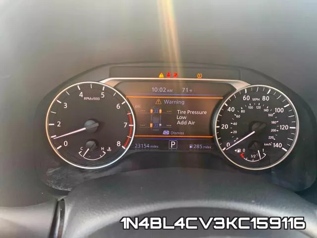 1N4BL4CV3KC159116 фото 7