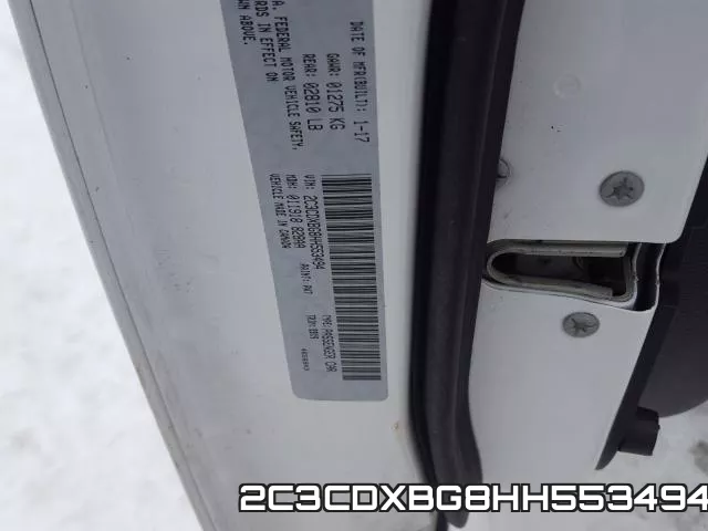 2C3CDXBG8HH553494 фото 2