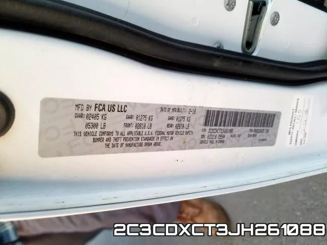 2C3CDXCT3JH261088 фото 2